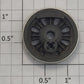 Lionel 18053-521 Berkshire Blind Drive Wheel with Nickel Tire #726
