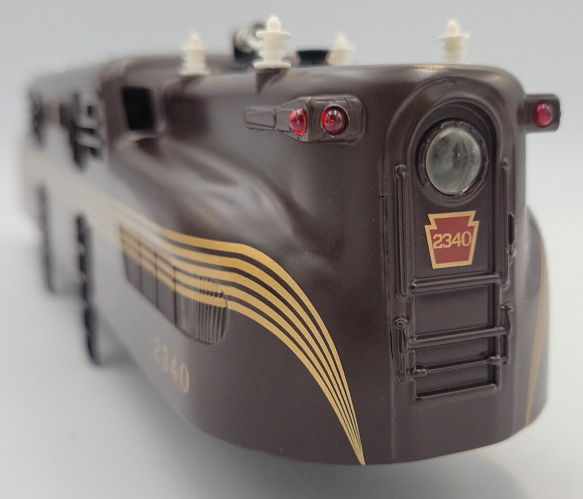 Lionel 38303-2 #2340 Tuscan Pennsylvania Railroad GG-1 Shell with 5 Stripes