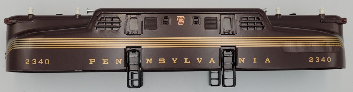 Lionel 38303-2 #2340 Tuscan Pennsylvania Railroad GG-1 Shell with 5 Stripes