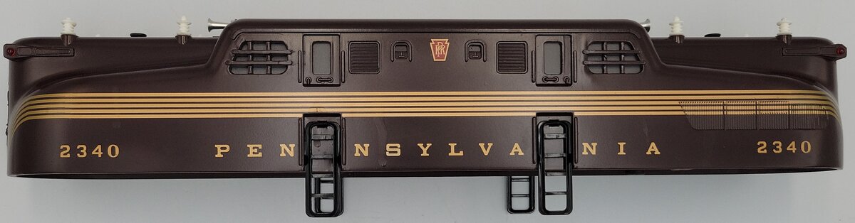 Lionel 38303-2 #2340 Tuscan Pennsylvania Railroad GG-1 Shell with 5 Stripes