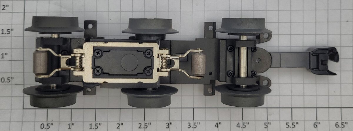 Lionel 24576-663 Diecast TMCC E7 Diesel 6 Wheel Unpowered Rear Coupler Truck