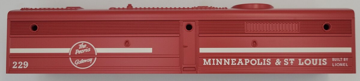 Lionel 38336-2 Minneapolis & St. Louis Alco B Unit Shell #229