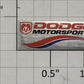 Lionel 16260-20 Dodge Ram Auto Carrier Box Car Nameplate with Adhesive
