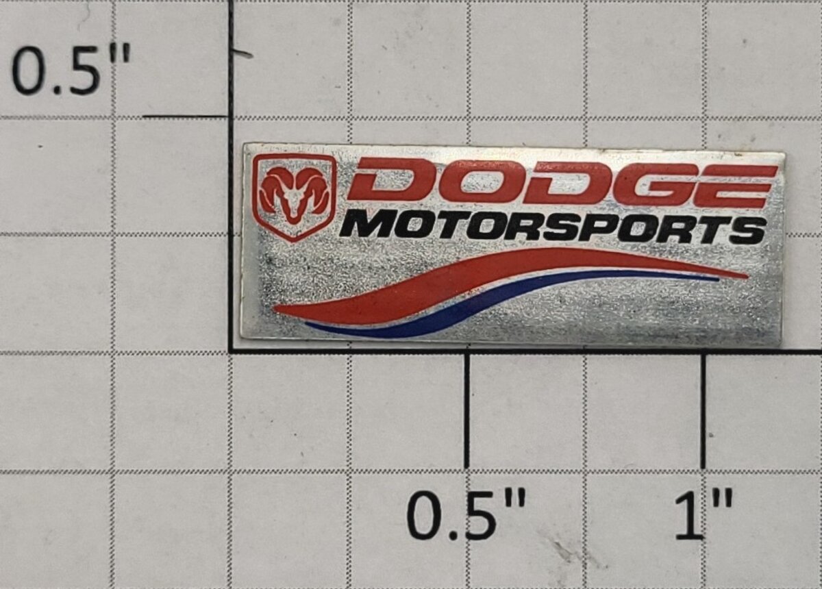 Lionel 16260-20 Dodge Ram Auto Carrier Box Car Nameplate with Adhesive