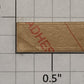 Lionel 16260-20 Dodge Ram Auto Carrier Box Car Nameplate with Adhesive