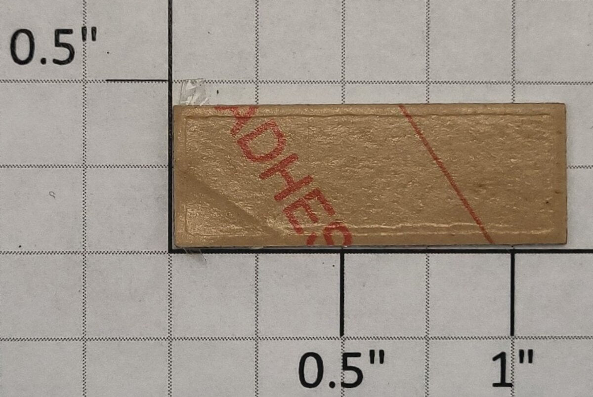 Lionel 16260-20 Dodge Ram Auto Carrier Box Car Nameplate with Adhesive