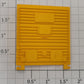 Lionel 16294-14 Yellow Multi-Panel Pedigree Boxcar Door with Guides