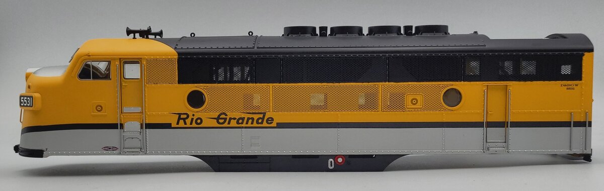 Lionel 38703-2 Rio Grande F3-A Powered A Unit Diesel Locomotive Shell #5531