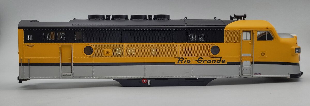 Lionel 38703-2 Rio Grande F3-A Powered A Unit Diesel Locomotive Shell #5531