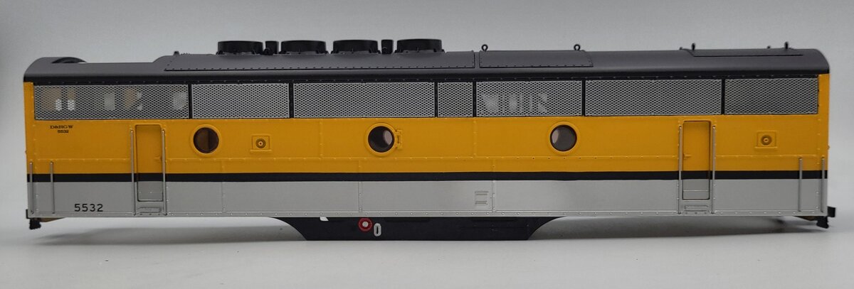 Lionel 38705-2 Rio Grande F-3B Powered B Unit Diesel Locomotive Shell #5532
