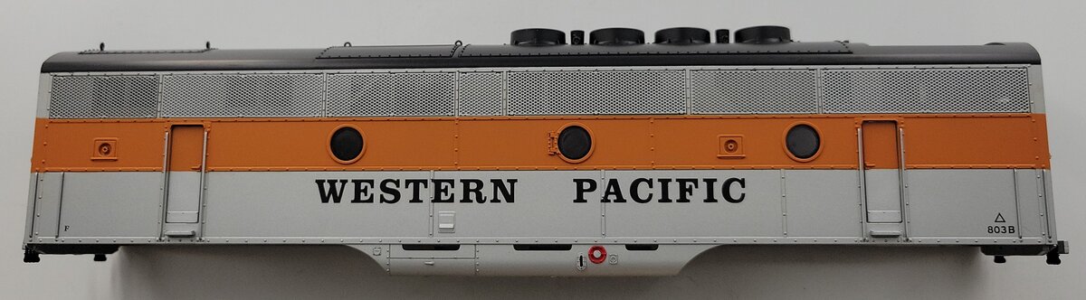 Lionel 38709-2 Western Pacific Scale F-3 B Diesel Locomotive Shell #803-B