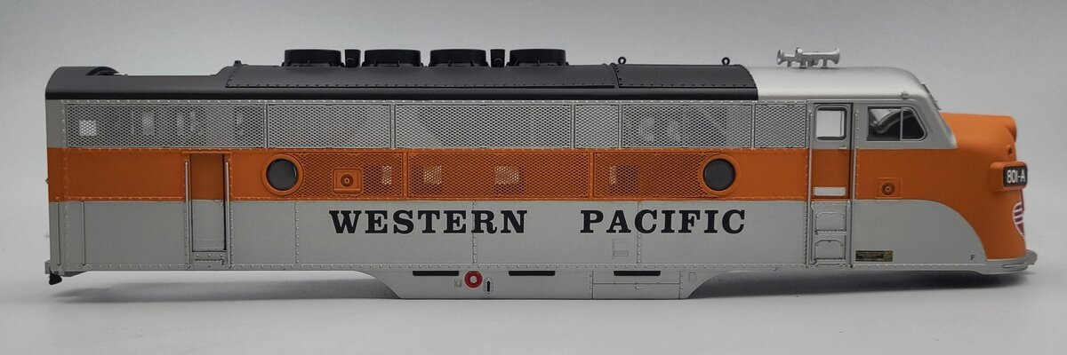 Lionel 38710-2 Western Pacific F3-A Unpowered A Unit Diesel Loco Shell #801-A
