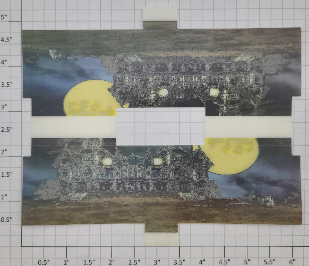 Lionel 36830-10 Trick or Treat Aquarium Car Printed Screen Insert