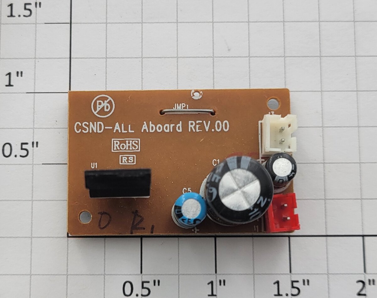 Lionel 36875-875 "All Aboard Polar Express" Sound PCB Circuit Board