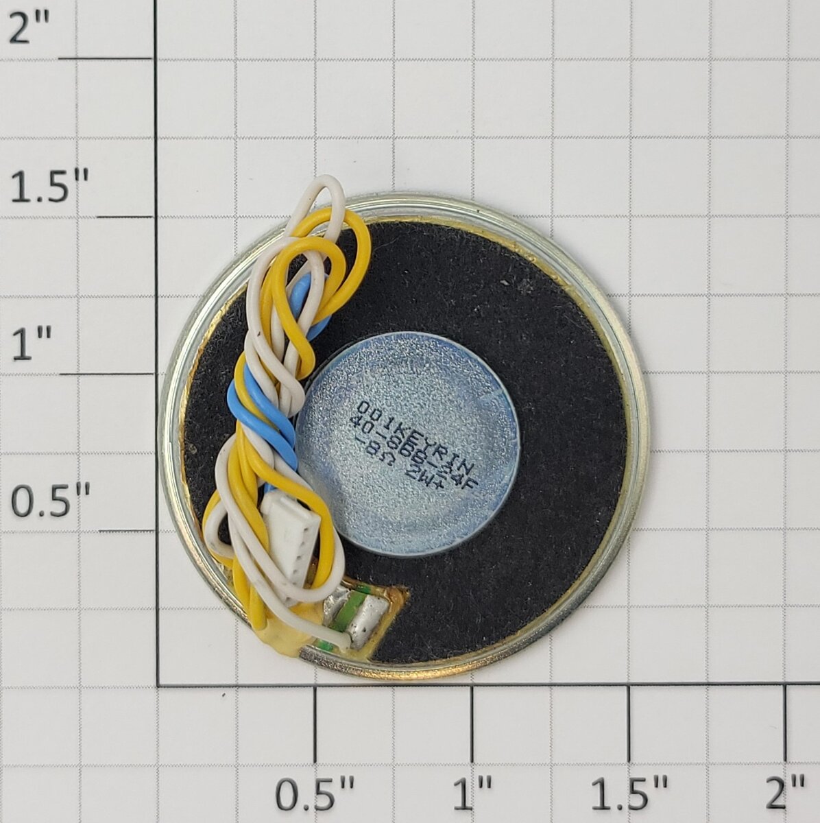 Lionel 28594-536 8 Ohm 2.0W 40MM Round Pancake Speaker