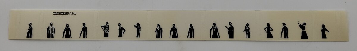 Lionel 18329-22 New Haven M.U. Car Left Hand Window Insert Strip