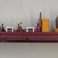 Lionel 29181-25 Red NYC "George Clinton" Station Sounds Diner Car Interior