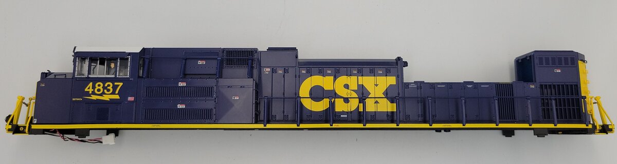 Lionel 6804100002 Blue/Yellow CSX SD70ACe Diesel Locomotive Body Shell #4837