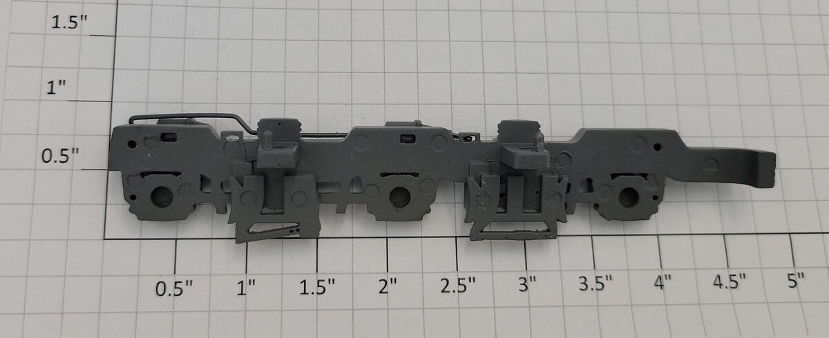 Lionel 28264-775 O Gauge Diecast Sd70ACe RF / LR Gray Truck Side Frame