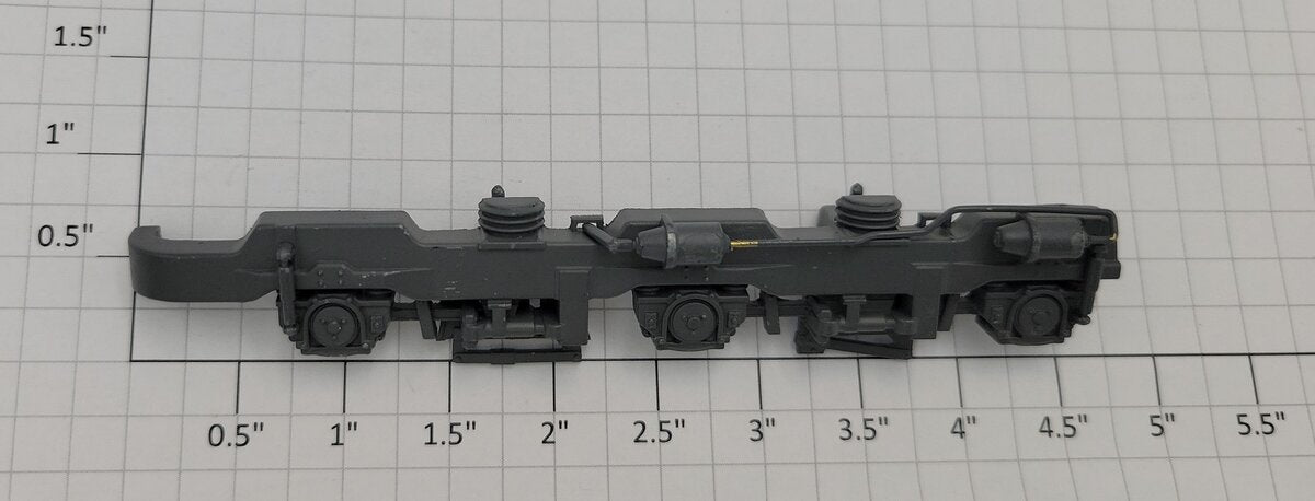 Lionel 28264-775 O Gauge Diecast Sd70ACe RF / LR Gray Truck Side Frame