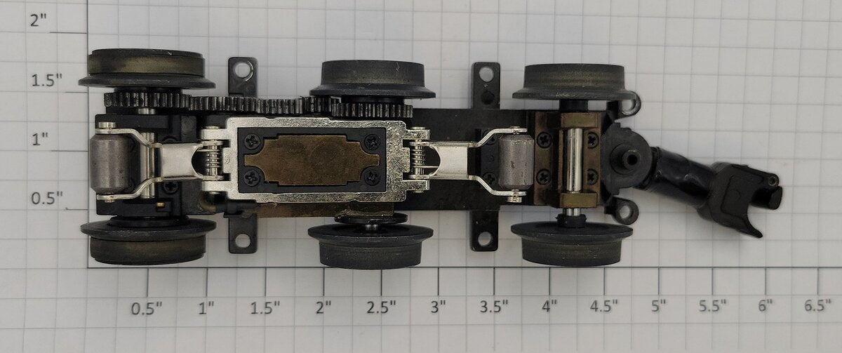 Lionel 28265-79 Black Lion Drive UC30 Six Wheel Motor Truck