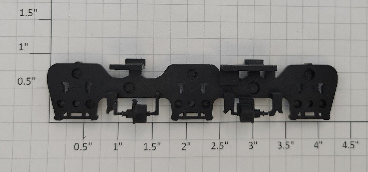 Lionel 28266-70 Black Diecast U30C Diesel Locomotive Right Side Truck Frame