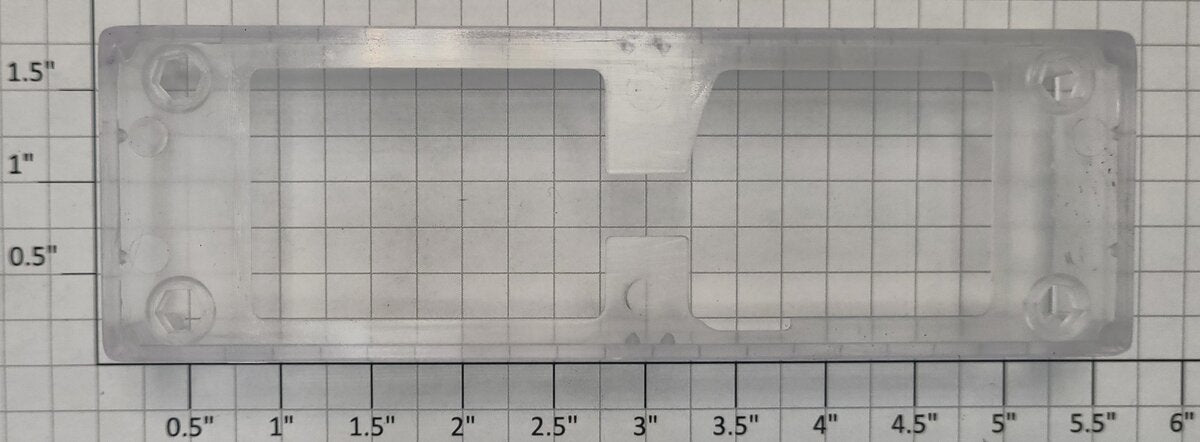 American Flyer 48714-35 Southern Pacific Caboose Window Shell