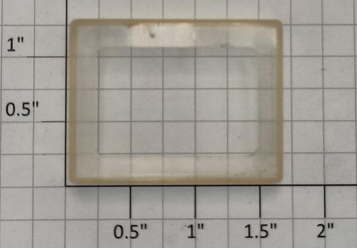 American Flyer 48714-45 Offset Caboose Cupola Window Shell