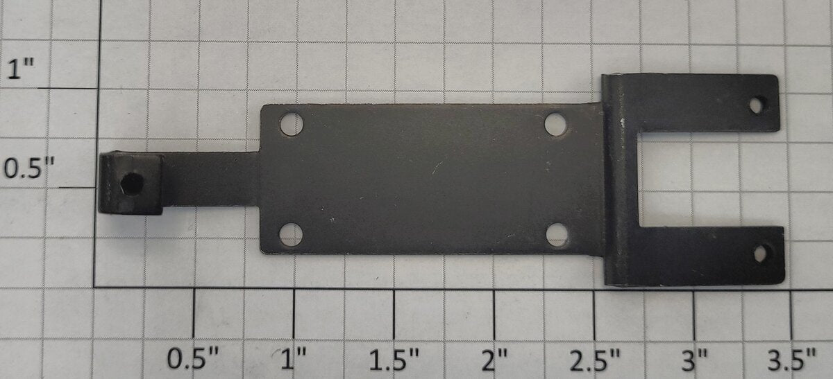 Lionel 18079-507 Blackened Metal Gearbox Cover and Motherboard Mount