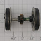 Lionel 28649-53 Polar Express Series 1 Flanged Wheel Set with Worm Gear