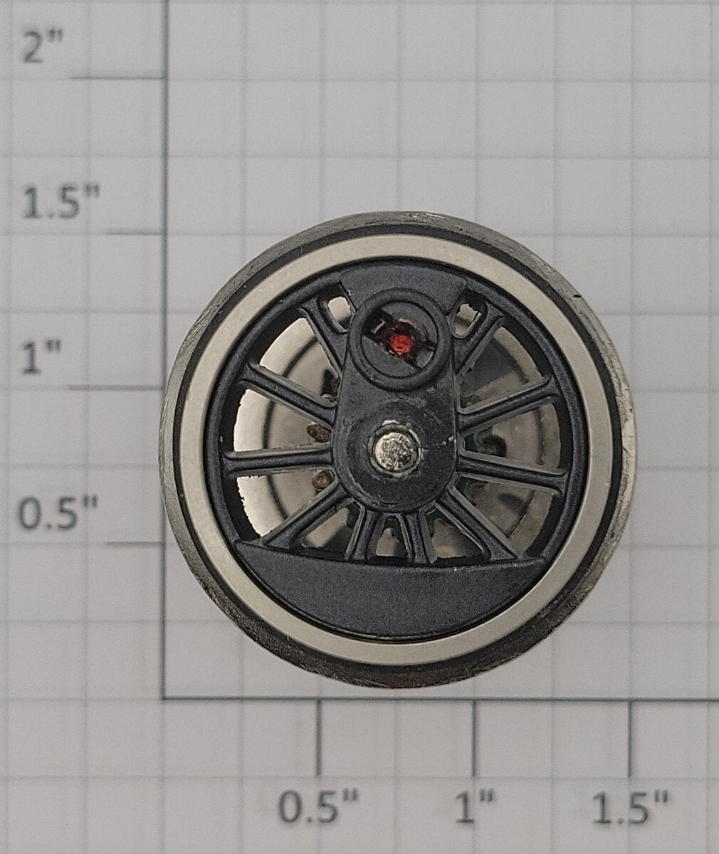 Lionel 28649-53 Polar Express Series 1 Flanged Wheel Set with Worm Gear