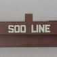 Lionel 16612-7 Brown Soo Line Log Dump Car Frame