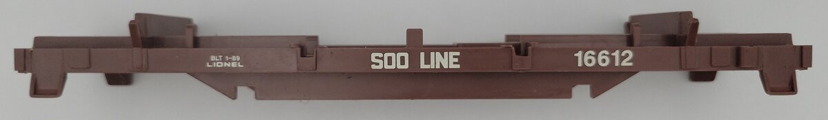 Lionel 16612-7 Brown Soo Line Log Dump Car Frame