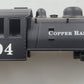 Lionel 28669-2 Copper Ranger 0-6-0 Docksider Steam Locomotive Boiler Shell #194