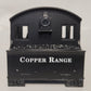 Lionel 28669-2 Copper Ranger 0-6-0 Docksider Steam Locomotive Boiler Shell #194
