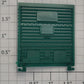 Lionel 19211-14 Green Multi-Panel Boxcar Door with Guides