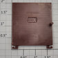 American Flyer 9704-14 Brown 5 Panel Door with Door Guides