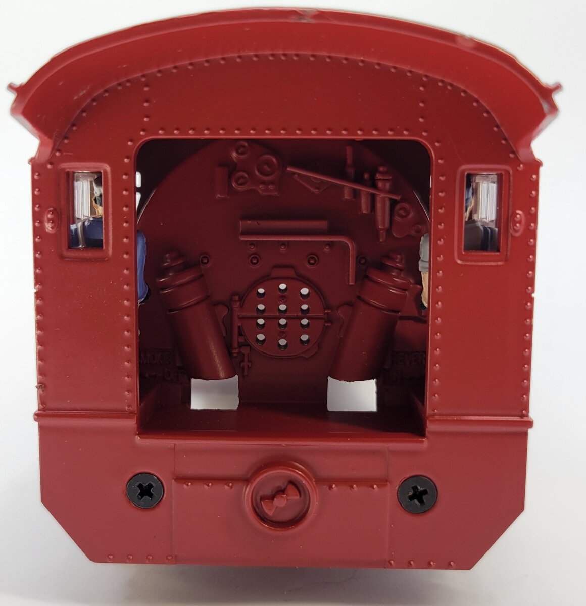 Lionel 28699-2 #25 Red Holiday Mikado Jr Shell without Boiler Front