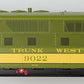 Lionel 34642-2 Postwar Scale F-3 A Grand Trunk Western Diesel Loco Shell #9022