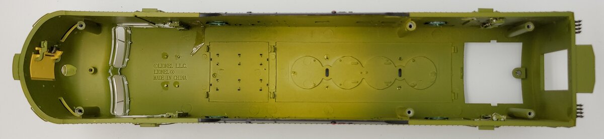 Lionel 34642-2 Postwar Scale F-3 A Grand Trunk Western Diesel Loco Shell #9022