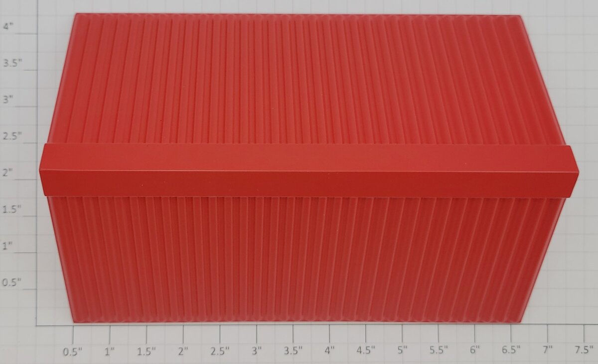 American Flyer 49815-22 Red Molded S Scale Tool Shed Roof