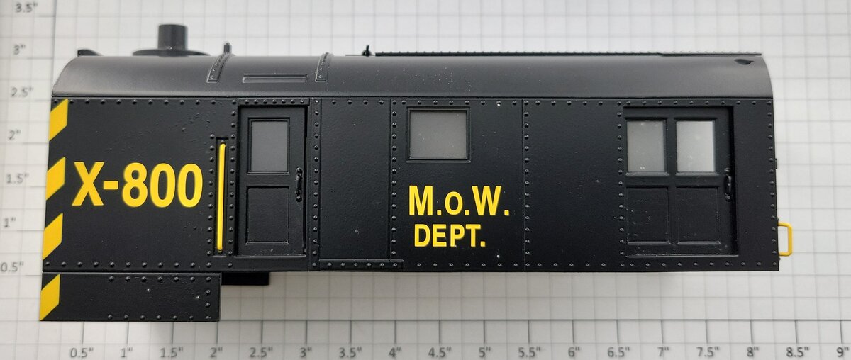 Lionel 29800-2 Maintenance of Way Crane Car Shell #X-800