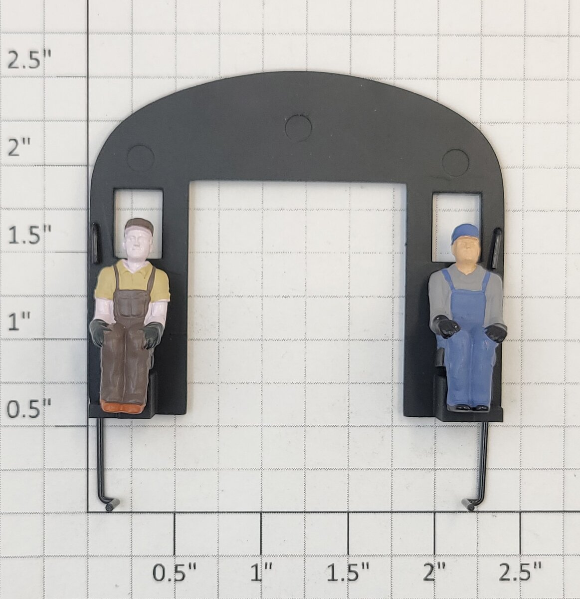 Lionel 28704-44 E-6 Atlantic Steam Locomotive Rear Cab Wall with Figures