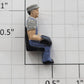 Lionel 38071-14 Seated Gray Engineer Figure