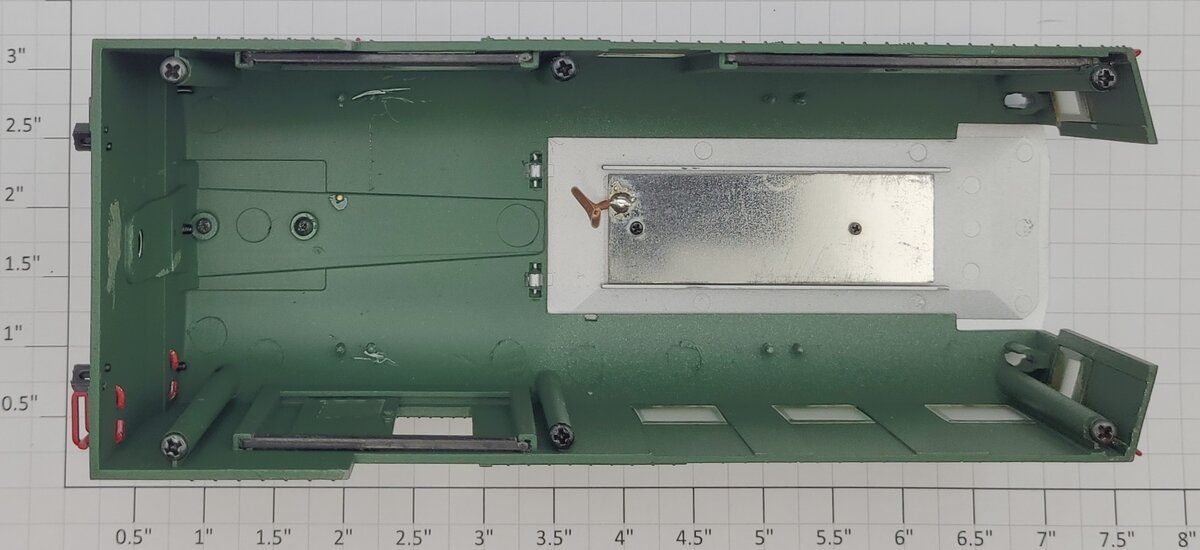 Lionel 29804-2 Green Die Cast Union Pacific TMCC Crane Car Shell