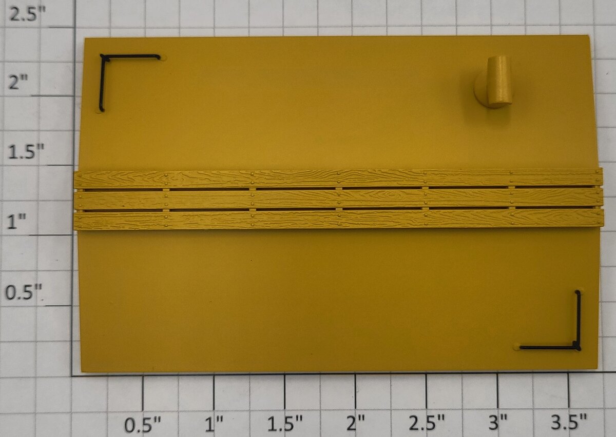 Lionel 29814-17 Yellow Plastic Pennsylvania Railroad Boom Car Roof