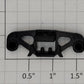 Lionel 6209893300 Side Frame / Scale Trk / 50T / Black / Vision Stk