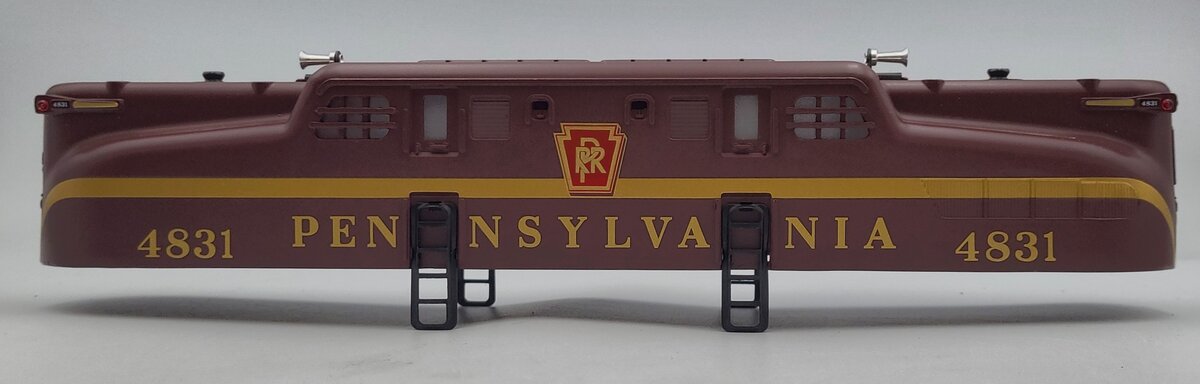 Lionel 38520-7 Tuscan PRR Solid Stripe GG1 Electric Locomotive Body Shell #4831