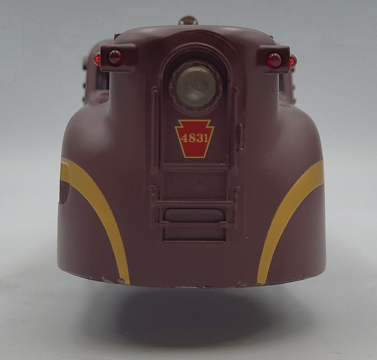 Lionel 38520-7 Tuscan PRR Solid Stripe GG1 Electric Locomotive Body Shell #4831
