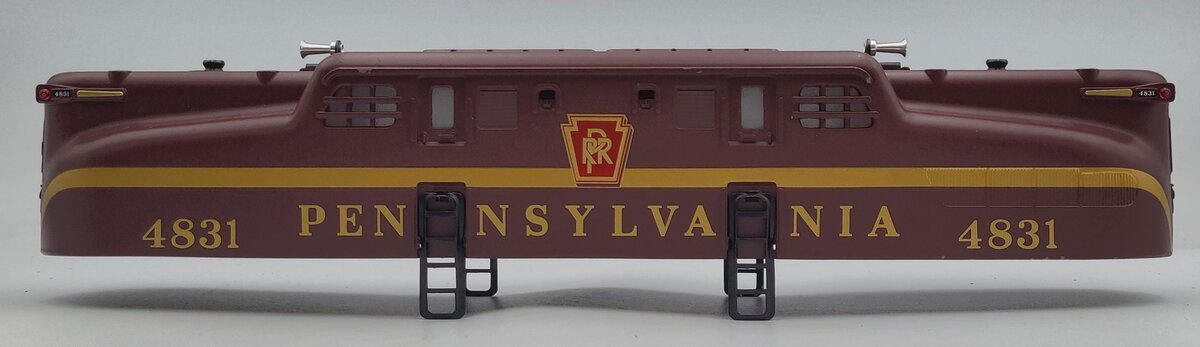 Lionel 38520-7 Tuscan PRR Solid Stripe GG1 Electric Locomotive Body Shell #4831